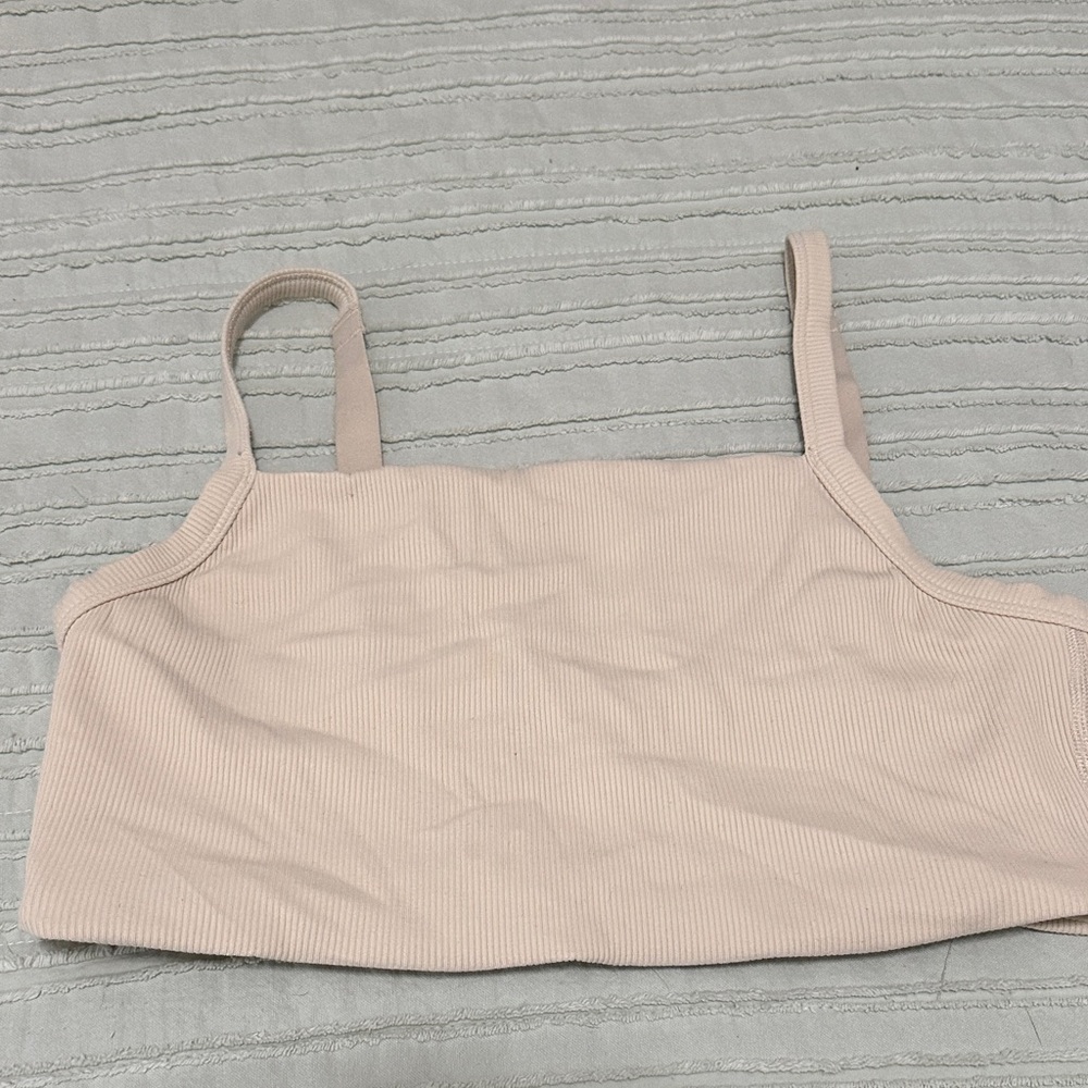 Offline/Aerie Beige Sports Bra/CropTop